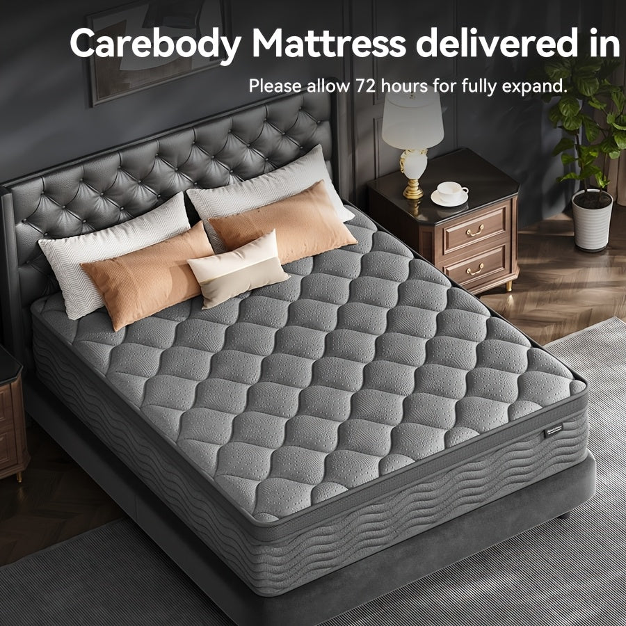 8inch 10inch 12 Inch 14 Inch Multilayer Hybrid Twin Full Queen King Size Mattress- Multiple Sizes & Styles Available, Ergonomic Design with Memory Foam And Pocket Spring, Medium Firm Feel
