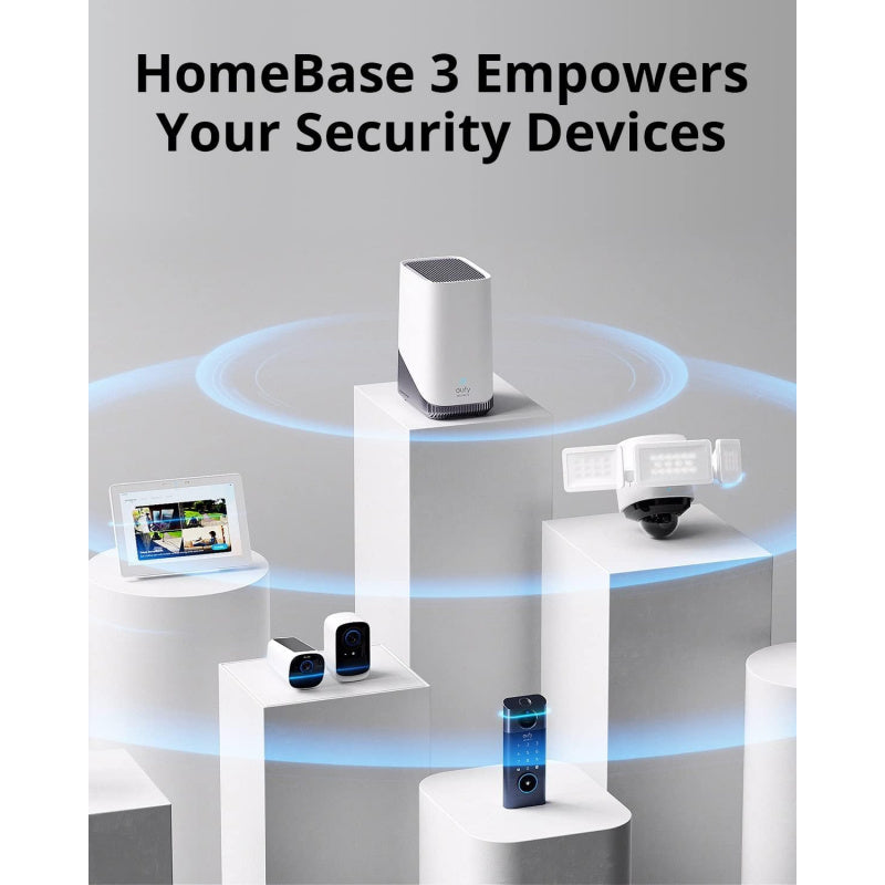 eufy Security Video Doorbell E340 & HomeBase S380 (HomeBase 3), 2K HD View, Battery Powered, Dual Cameras with Delivery Guard, Color Night Vision, Two-Way Audio, Human/Package/Motion Detection, No Monthly Fee