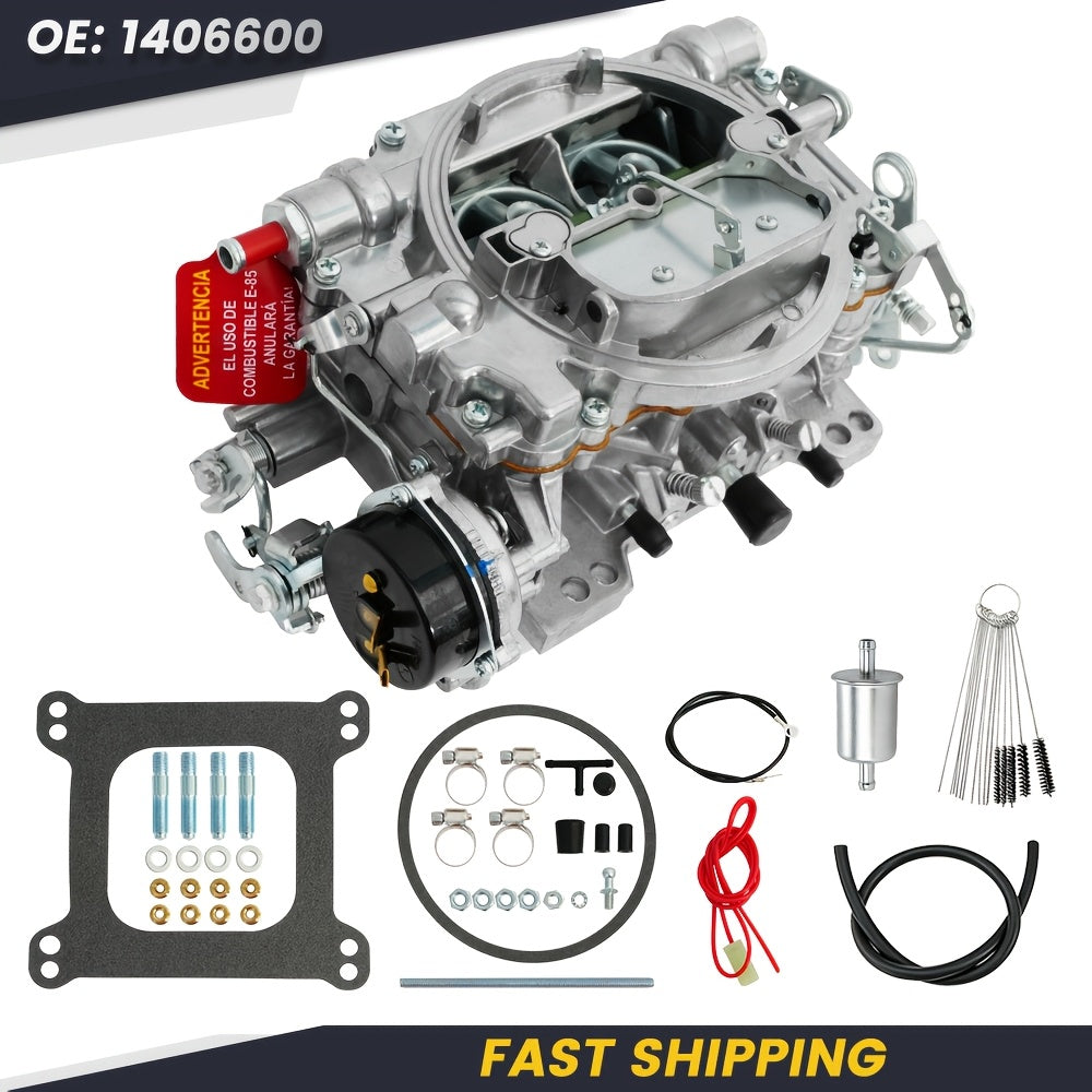 750 CFM 4-Barrel Carburetor for Holley Quickfuel Brawler Electric Choke, High-Performance for Street & Off-Road, OE: BR-67213