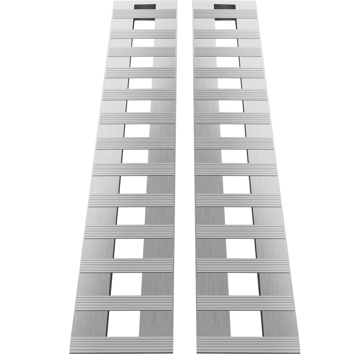 VEVOR 84x14 Inch Aluminum Ramps 6000LBS Capacity Car Trailer Truck ATV Ramps 1 Pair 2 Ramps