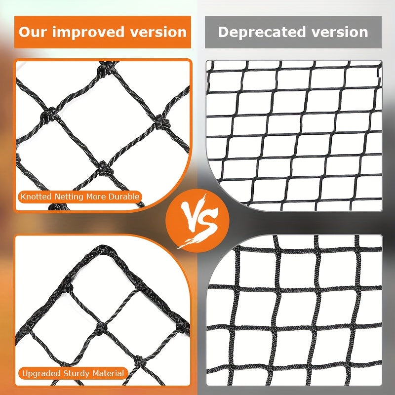 Baseball Batting Cage 20/30Ft for Backyard, Baseball Training Equipment Netting Cages, Golf Softball Baseball Nets for Batting with Frame And Net, Hitting And Pitching Practice