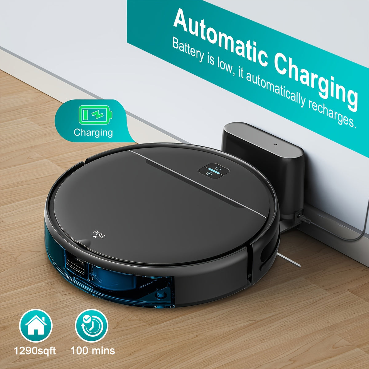 [Birthday Holiday Gifts] Omeser 5000Pa Suction And Drag Integrated Sweeper, Home Intelligent Cleaning Robot, With App/ Voice Control, Automatic Charging, Suitable For Hard Floor, Pet Hair, Carpet Wet/Dry, Fixed Time, Anti-Fall And Anti-Collision, Birthday