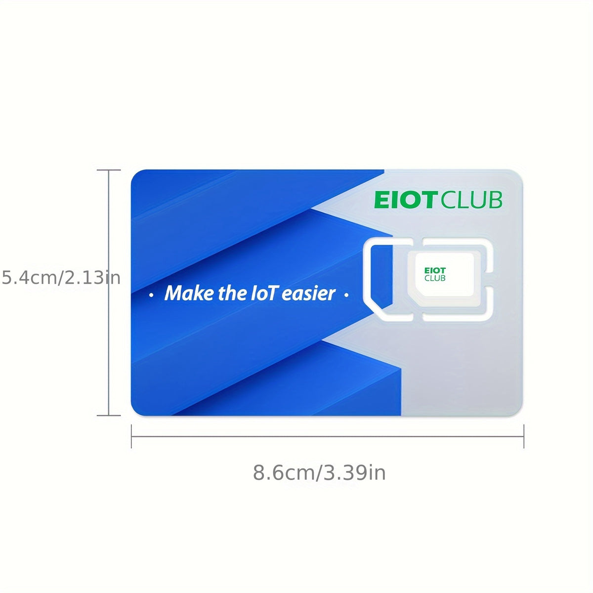 EIOTCLUB Prepaid SIM Card: 4G LTE SIM Supporting AT&T, T-Mobile, And Verizon in The USA. Data-Solely SIM Card for Security, Hunting, Trail Cameras, Wifi Hotspot Routers, And Unlocked Iot Devices. No Contract Required