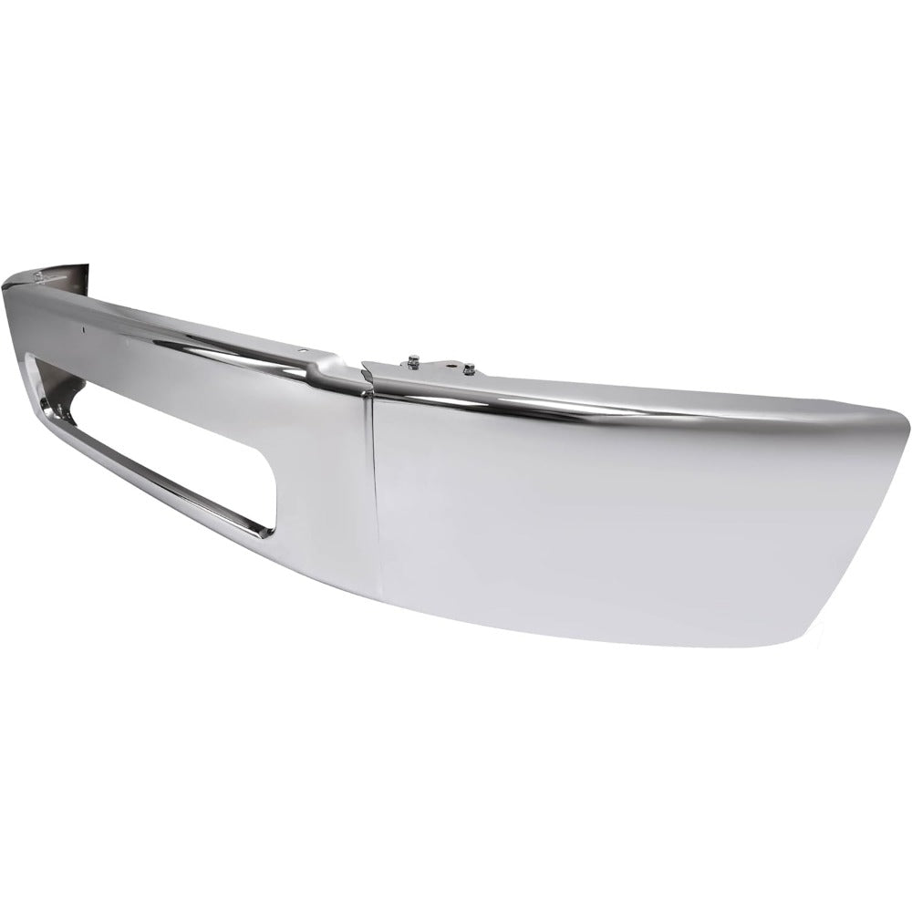 Front Bumper Assembly Compatible with 2003-2021 Freightliner M2 106 112 Business Class A21-26683-005 A21-27811-016 A21-27811-017 Models Steel Bumper Chrome 3PCs