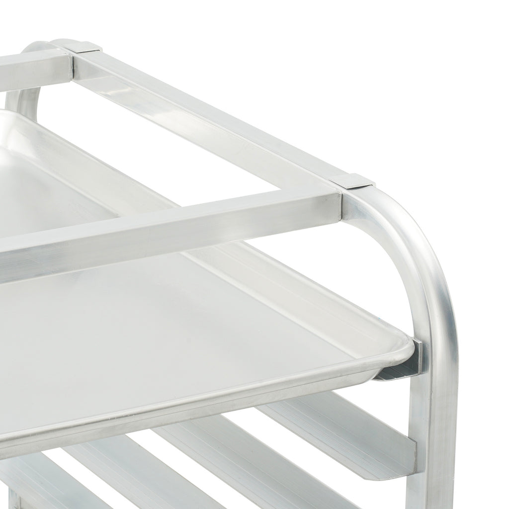 VEVOR Bun Pan Rack, 20-Tier Commercial Bakery Racks with Brake Wheels, Aluminum Racking Trolley Storage for Half & Full Sheet, Speed Rack For Kitchen Home, Bread Baking Equipment, 26"L x 20.4"W x 70"H