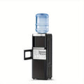 Black, White 3-in-1 Water Dispenser with Ice Maker (33LBS/Day), Hot & Cold, Child Safety Lock, Touch Control, for 3-5 Gal Bottles, Home & Office.