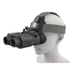 Tactical 3D Night Vision Binoculars HD Helmet Night Vision Goggles 8X Digital Magnification 1080P 3M Sensor 7-Level Adjustment 3W 850Nm IR Light Range 300M/985Ft for Hunting Surveillance Camping Caving Night Fishing Boating Wildlife Viewing