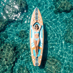 11'6'' Inflatable Paddle Board With Premium SUP Board Accessories, Paddle Board With Anti-Slip EVA Deck For Youth&Adults Of All Skill Levels, SUP Board With Seat For Yoga, Fishing, Surf