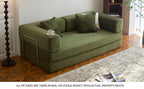 Boneless Sofa Bed, Modern Cloud Couch Folding Sofa Bed, Modular Sofa In A Box Compressed Memory Foam Sofa with Washable Sofa Cover for Living Room, Bedroom, Apartment