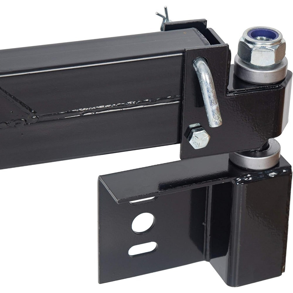 Tire Carrier Mount Compatible with All Hummer H2 wDrop Down Option Black, Heavy Duty