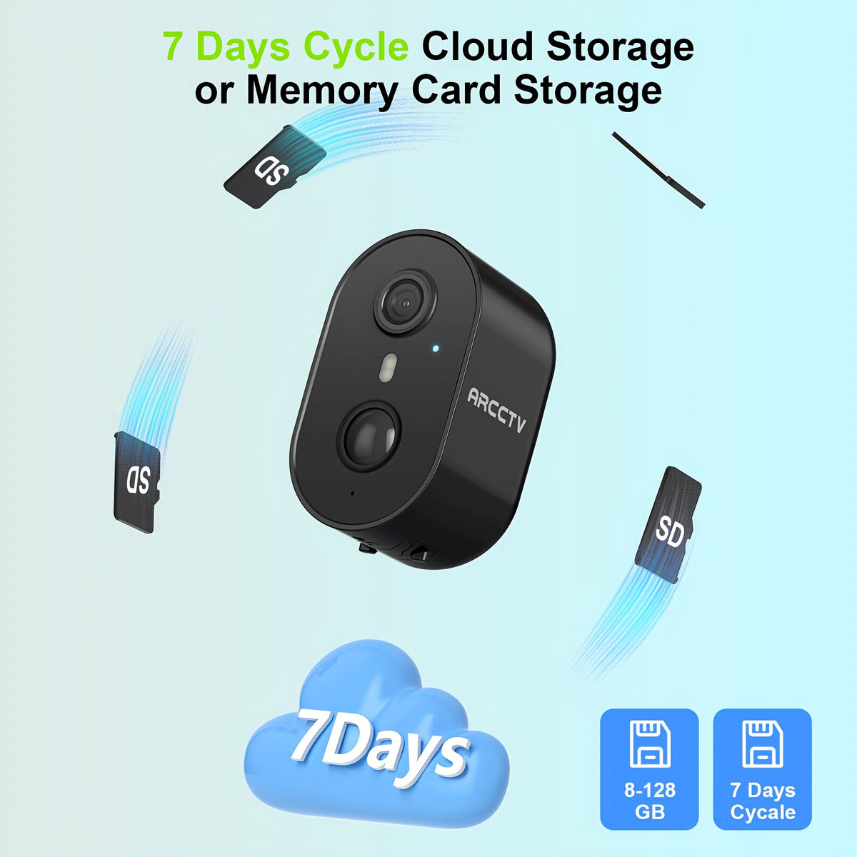 4MP Outdoor Camera with Battery Backup, Wireless Surveillance System Suitable for /Business, PIR Motion Detection, Color Night Vision, Alexa Compatible, SD/Cloud Storage, 2-Way Audio, Mobile App