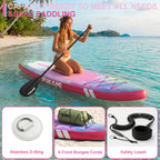 450Lbs Inflatable Stand Up Paddle Board, 11' X 33" Extra Wide SUP for Adults with Premium Additions Kit & Backpack, Seat, Non-Slip Stable Deck, Blow Up Kayak for Yoga, Fishing & Surf