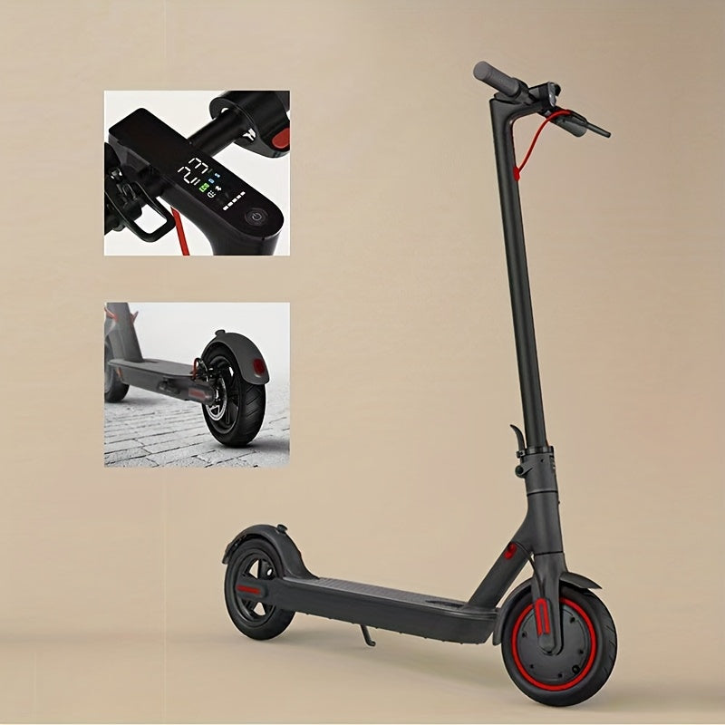 Folding Electric Scooters, Adult Electric Scooters. with a Maximum Range of 25 KM, LED Panel 8.5-Inch Tire Folding Electric Scooter Offers Commuters an Electric Scooter. 36V 5.2AH/36V 10.4AH