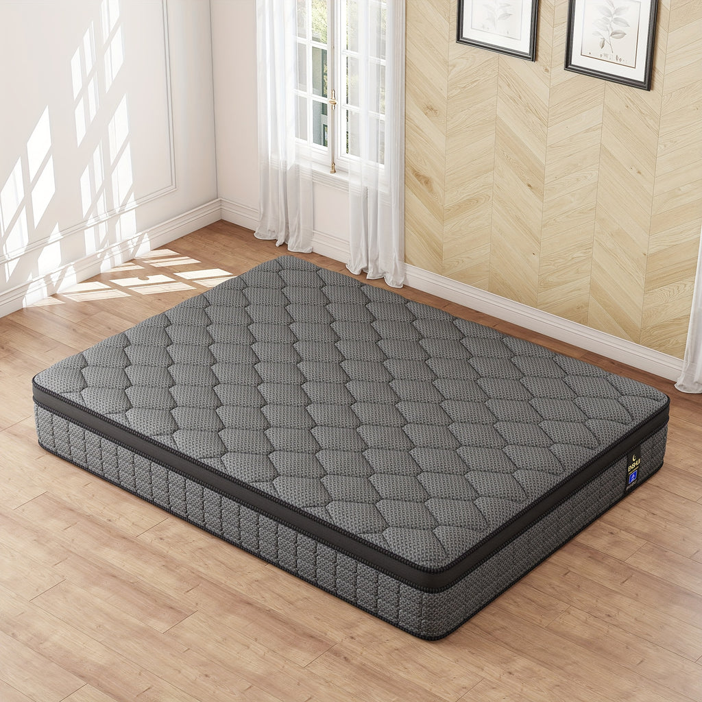 14 Inch Twin, Full, Queen, King, Sizes High Quality Innerspring Hybrid and Cooling Gel Memory Foam Mattress with Motion Isolation Medium Firm, Supportive Layer, Supportive Edge, Breathable Material, Hypoallergenic Material, Edge Support, Hot