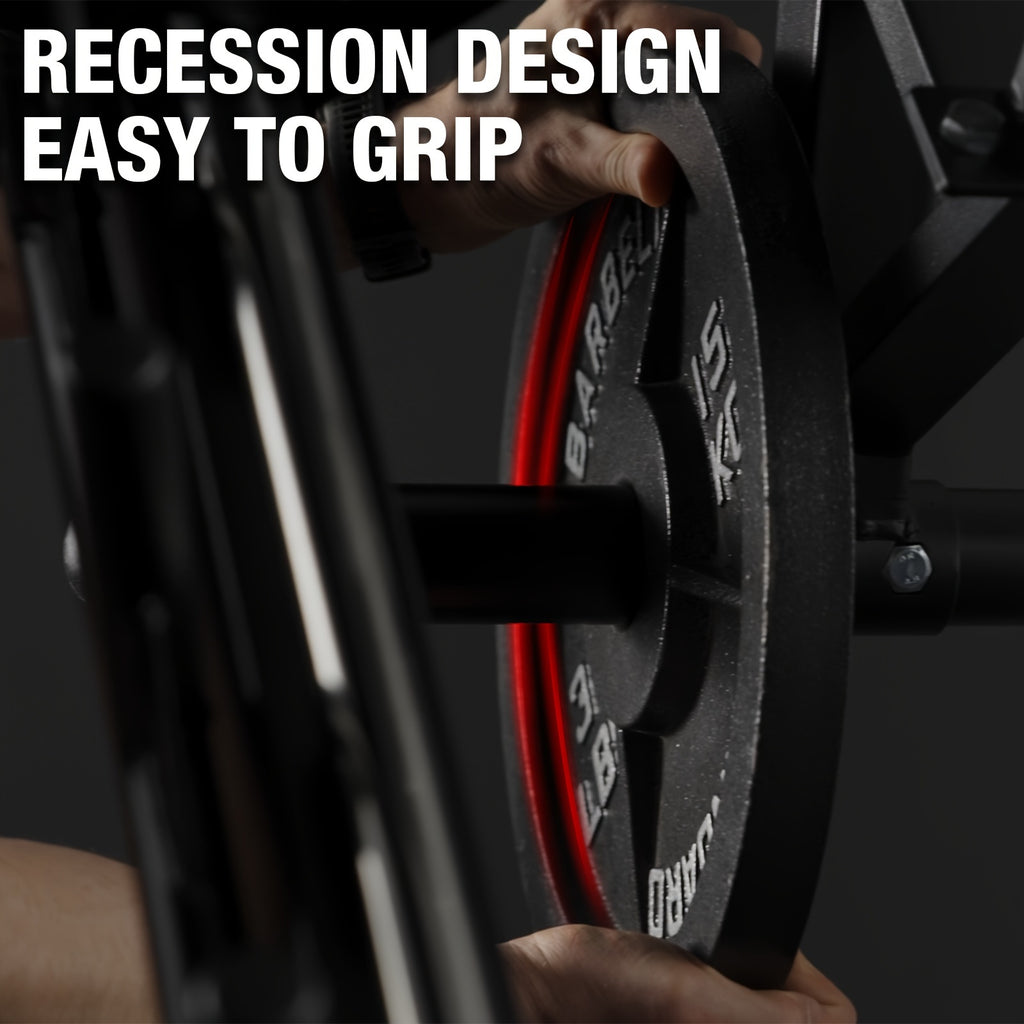 Weight Plates 2 Inch, Iron Classical Plates with Enhanced Grip, Weight Plates for Strength Training And Weight Lifting