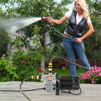 VEVOR 3/4HP SUS304 Stainless Steel Shallow Well Jet Pump, 115 Volt, 18.5 GPM 131 FT Maximum Head Irrigation Water Pump, for Agricultural Garden Irrigation System High-Rise Water Supply Shower Booster