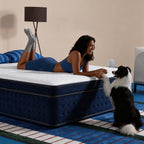 Queen Size 12-Inch Mixed Mattress, Memory Foam - Ergonomic Design, Medium Firm Mixed, Luxurious Spring Comfort Mattress, Suitable for Home, Guest Room, Hotel