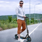 V10 Electric Scooter, 500W Foldable E-Scooter with 10-Inch Tires and 28-Mile Range for Adults