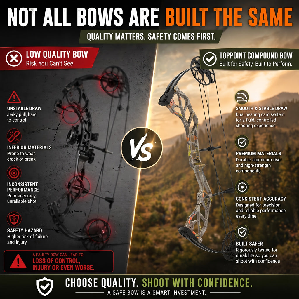 2026 Upgraded Version | A Hunter's First Bow | Ready to Shoot Out of Box - GRwolf Compound Bow Set for Adults, 19-31" Draw Length 19-70 Lbs Draw Weight, 320 FPS Speed, Full Accessories Kit, No Bow Press Needed, Right Hand Compound Hunting Bow
