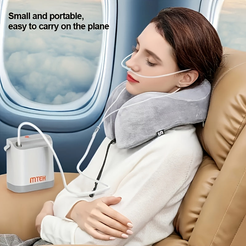 [Portable Air Cleaner] Lightweight And Portable Air Cleaner, 1.5L/M, For Outdoor Sports, Camping, Hiking, And Home Use - Compact Silent Air Filtration Device With Backpack Strap For Easy Carrying - Provides Fresh Air And Supports Healthy Breathing Anytime