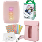 FUJIFILM Instax Mini Link 3 Smartphone Printer with, 20 Fujifilm Mini Films, Printer Case, Decorative Stickers and a Quality Photo Micro Cloth