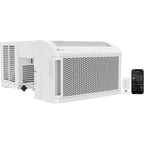 GE Profile ClearView Window Air Conditioner Unit, 8, 300 BTU, Energy Efficient Cooling up to 350 sq ft., Ultra Quiet, SMART Home Capable, Includes Remote, White - Refurbished