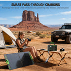 EBL 500W Power Station Portable (Peak 1000W), 519Wh Portable Power Station with PD 60W USB-C Fast Charging & Pure Sine Wave AC, Reliable Power Supply for Outdoor Camping, Home Emergency