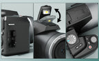 NBD 64MP Digital Camera for Photography, 5K Vlogging Camera for YouTube with 3" Flip Screen, 16X Digital Zoom, Autofocus, 2 Batteries, 32GB TF Card(S205, Black)