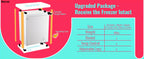 Chest Freezer WANAI 5.0 Cu. Ft. Compact Deep Freezer with Removable Basket and Adjustable Temperature Control