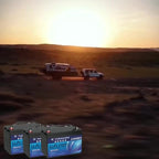Marine Battery, LiFePO4 Lithium Battery 12V 100Ah | Deep Cycle Rechargeable Lithium Iron Phosphate Battery with 100A-BMS, Perfect for Solar, Marine, Home Energy Storage, Off-Grid Applications