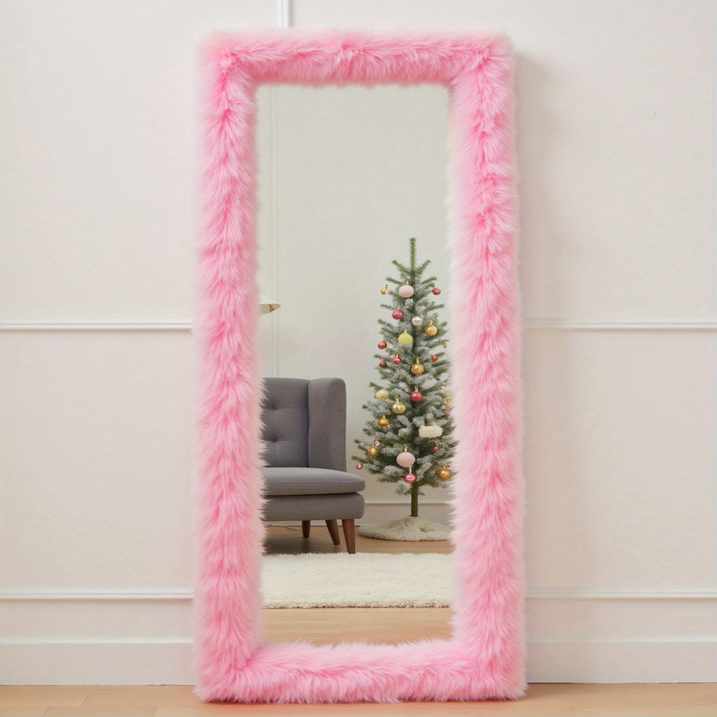 Rectangle 24" x 63"Makeup Mirror, Full Length Mirror, Full Body Dressing Mirror for for Bathroom, Christmas Halloween Decoration Birthday Gifts