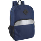 Trailmaker (24 Pack) 17" Backpack – Reflective School Backpack with Padded Straps, Water Bottle Pockets for Kids & Adults, School Travel Camp
