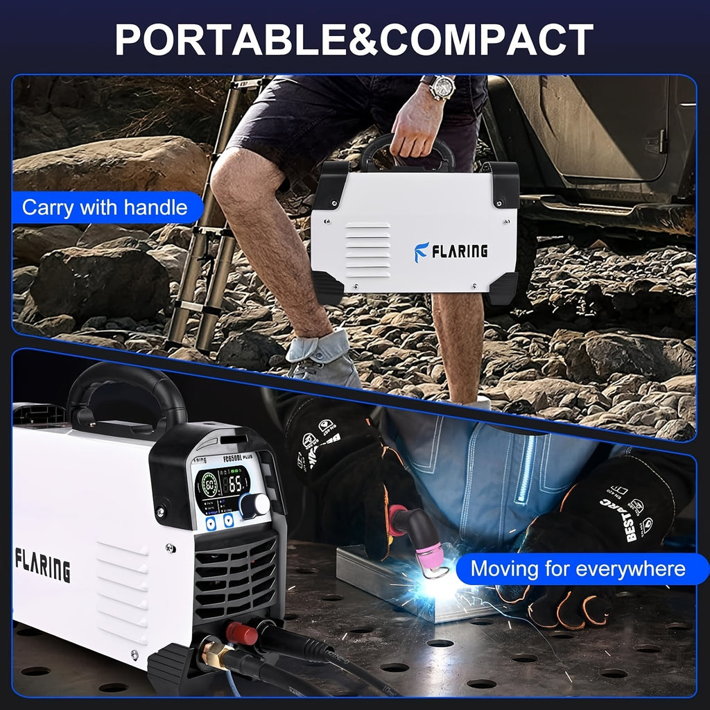 Plasma Cutter — FLARING FC650DL PLUS 65A Non-Touch Pilot Arc Machine for Metalworking Projects