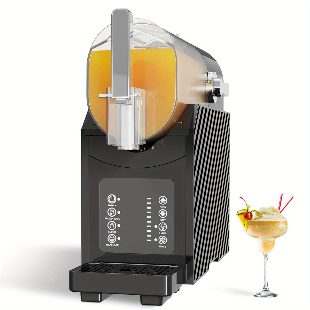 [Slush Maker 85 oz] Slush Maker 85 oz, Frozen Drink Maker for Home with 3 Preset Programs, No Ice Needed, Auto-Clean, LED Display, Quiet Smoothie Maker for Milkshakes, Margaritas, Frappes & More