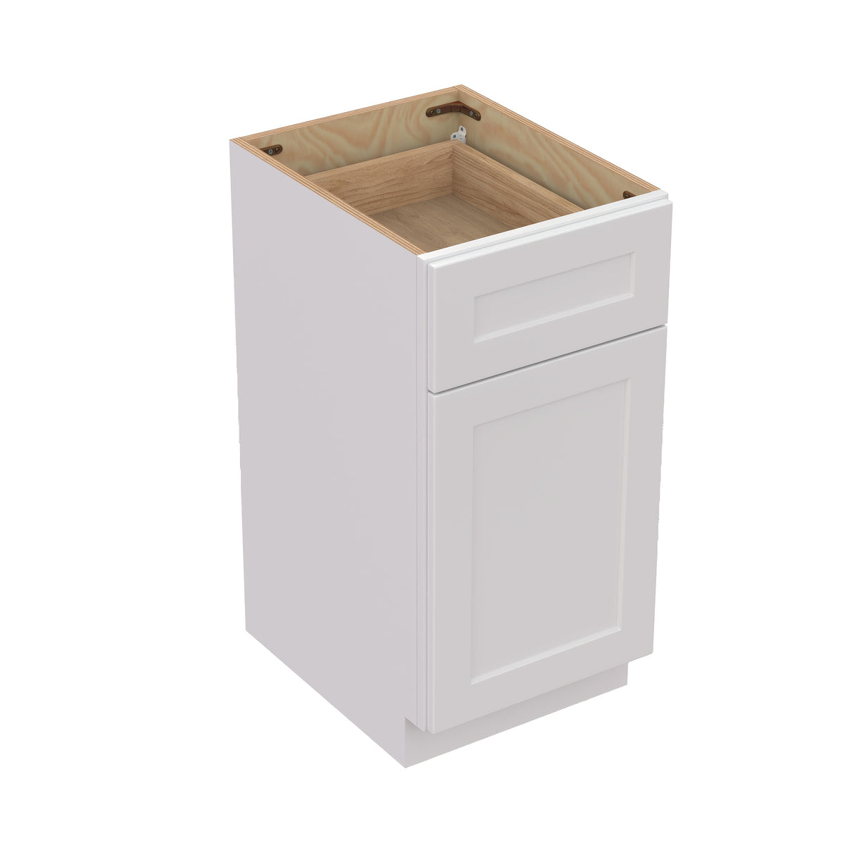 White Shaker Cabinet-Ready to Assemble, Ideal for Kitchen, Laundry, And Bathroom Storage-Different Sizes for Options