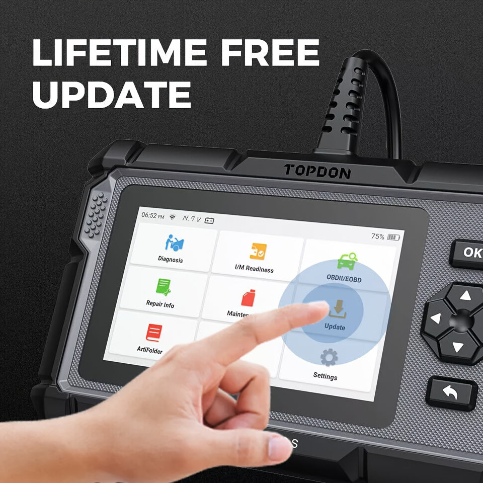 OBD2 Scanner AD500S Car Diagnostic Scan Engine 4 System ABS SRS Transmission Code Reader 5 Reset Services Car Diagnostic