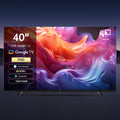 FPD 40-inch Smart TV, Google TV, Full HD, with Built-in Google Play and Chromecast, HDR 10, Audio, Voice Remote Control, Live Streaming TV, Palette Series, US40GFS, 2025 Model