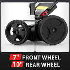 21" Self-Propelled Gas Lawn Mower with 165cc 4-Stroke Engine, RWD Gas Powered Mower for Large Yards & Hills, 3-in-1 Mulching/Bagging/Side Discharge, 6 Adjustable Heights