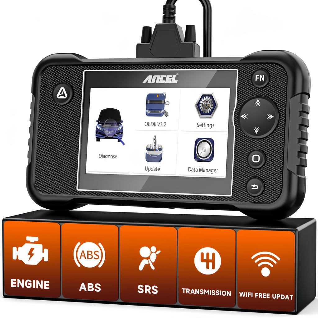 ANCEL FX3000 Elite+Gift: BM310 (BM310 Without Wireless Functionality) OBD2 Scanner Diagnostic Tool, Check Engine Transmission ABS SRS Car Scanner, Diagnostic Scan Tool with SRS Airbag Code Reader, Car Diagnostic Scanner for Cars