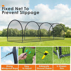Baseball Batting Cage 20/30Ft for Backyard, Baseball Training Equipment Netting Cages, Golf Softball Baseball Nets for Batting with Frame And Net, Hitting And Pitching Practice
