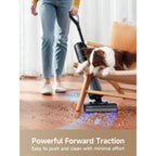 Refurbished Dreame H12 Pro Wet Dry Vacuum Cleaner, Hard Floor Vacuum and Mop Combo, Smart Mess Detection, Strong Suction for Wet & Dry Spills, 35-Min Runtime, 30.43oz Water Tank, Hot Air Self-Cleaning, Edge-to-Edge Corner Cleaning, Anti-Tangle Brush