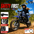 40cc Gas Powered Minibike, 4-Stroke, 20 Mph, 160 lbs Maximum Load, Ideal for Off-Road and Trail Riding, DB001 sports & outdoor play motorcycle