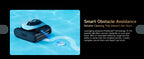 Dreame NEW Z1 Pro Cordless Robotic Pool Cleaner, LiFi Remote Control, 8000 GPH Suction, Waterline Horizontal Cleaning, Auto-Retrieval, Automatic Pool Vacuum for Above & In-Ground Pools, Upgraded Version