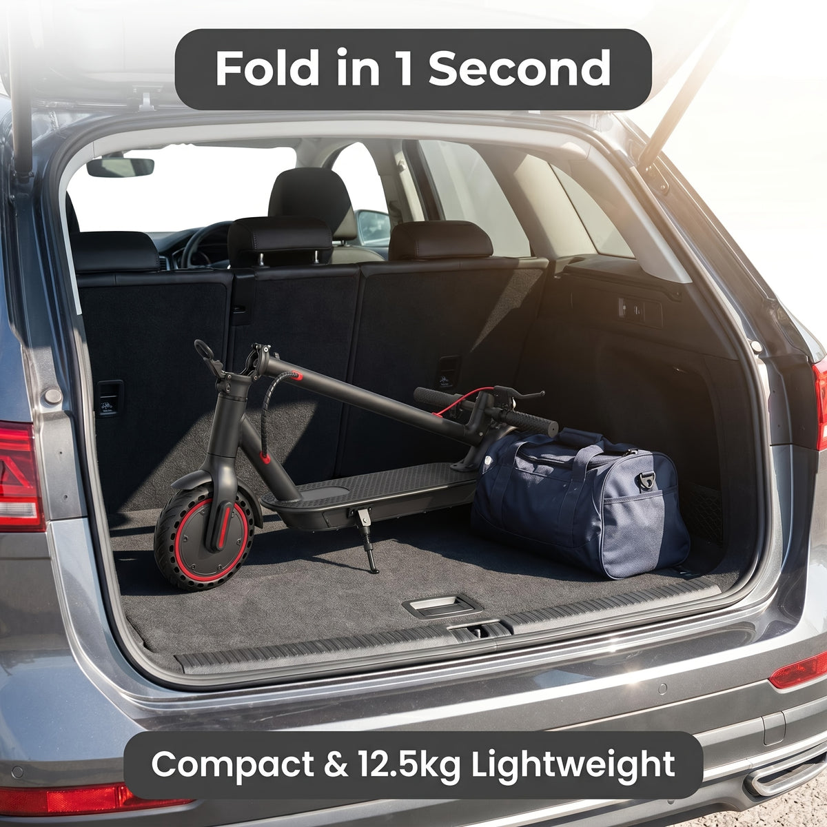 350W Motor. Adult Folding Electric Scooter, 8.5-Inch Tires, 3 Speed Settings, Dual Safety Brakes, Durable Body, LED Headlights And Taillights, Supporting 265 Pounds, for Daily Commuting And As A Gift. Large-Capacity Battery: 36V5.2AH/36V 10.4Ah