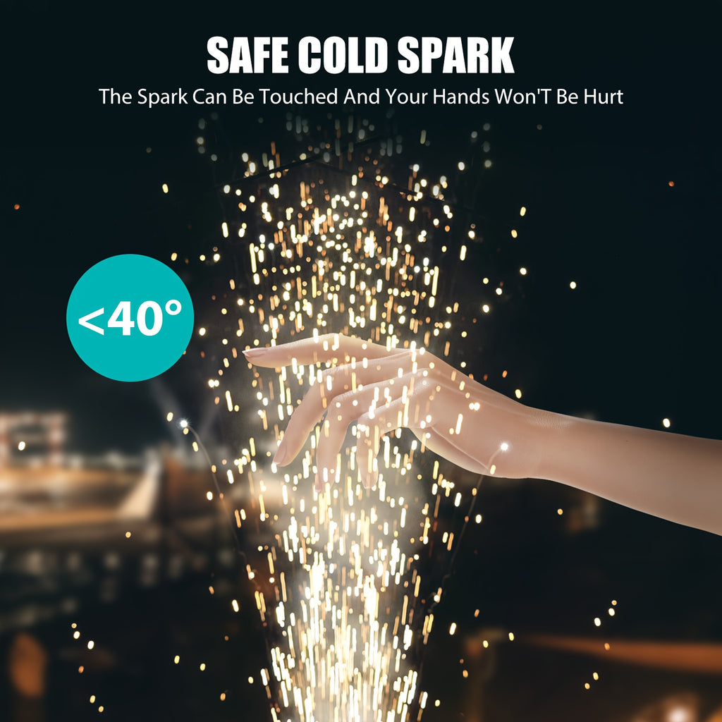 700W Cold Spark Machine Stage Effect Equipment Spark Fountain Machine DJ Party Wedding Disco Mini Fireworks Machine Stage Flower Spray Machine