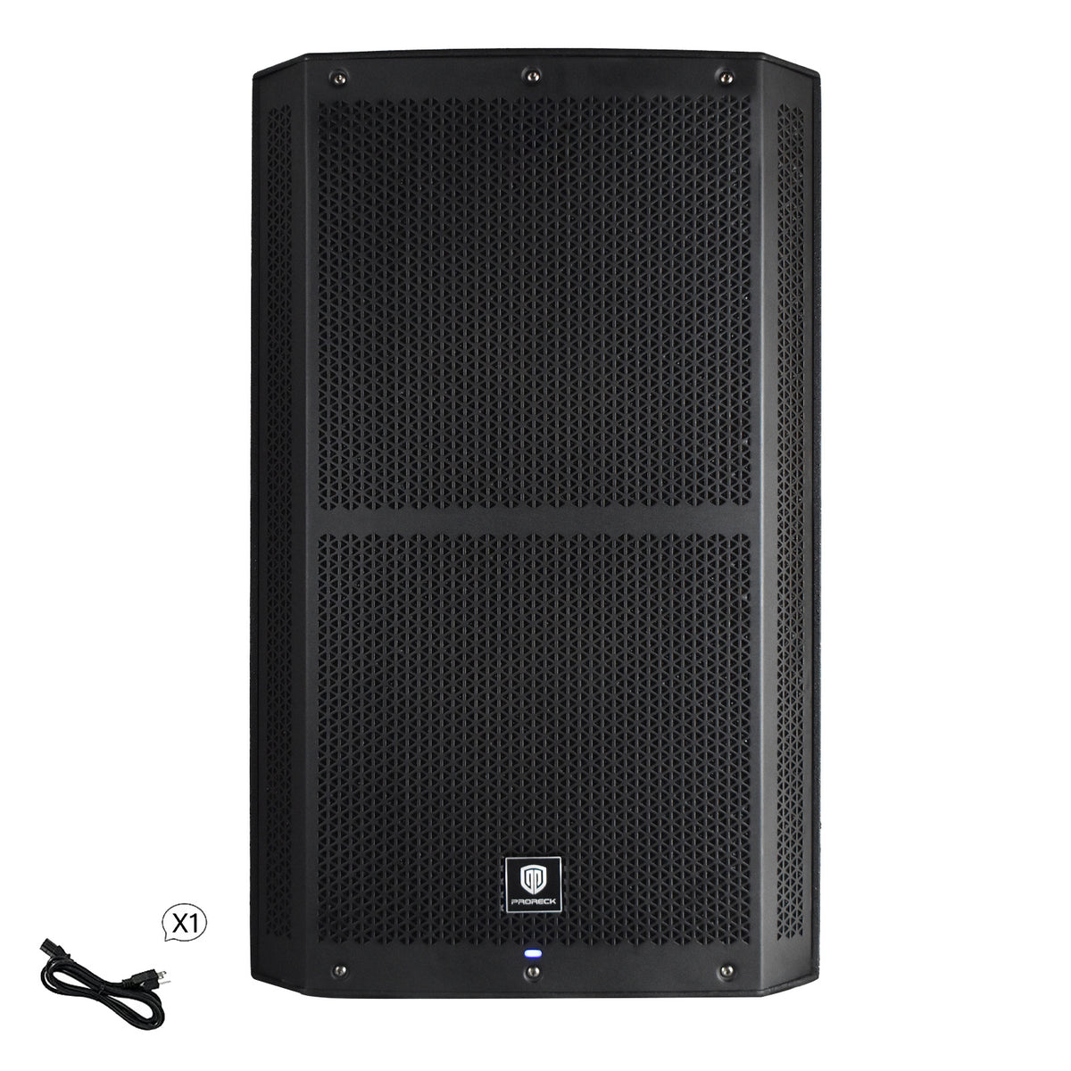 2500W P.M.P.O High-Power 15-Inch Monitor Speaker with DSP - Perfect for Professional DJs, Weddings, Churches, and High-Fidelity Sound