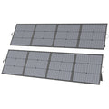 Portable Solar Panel Set — MHPOWOS 2-Piece 220W 40V Foldable Design for Power Stations, Camping and RV Use