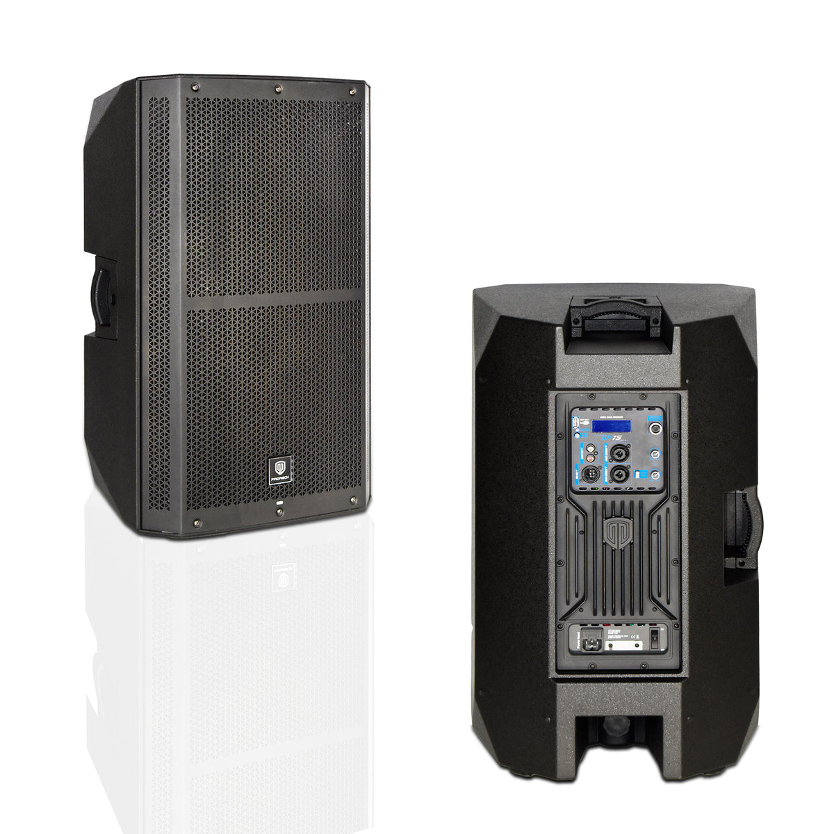 2500W P.M.P.O High-Power 15-Inch Monitor Speaker with DSP - Perfect for Professional DJs, Weddings, Churches, and High-Fidelity Sound