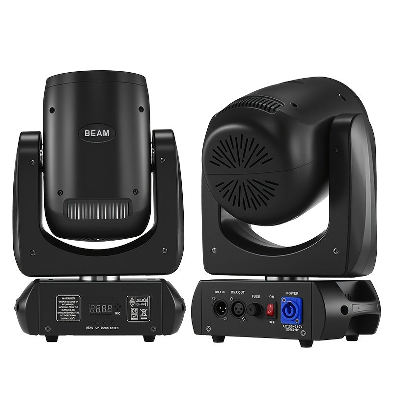 160W Beam Stage Light – DMX512 Control, 12 Colors and 15 Gobo Patterns for Sound-Activated Effects