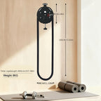 Endless Rope Trainer, Portable Cable Pulley System, Pulley Cable Machine System with Adjustable Resistance, Home Gym Equipment for Grip, Arms, Back, Body Coordination Exercises